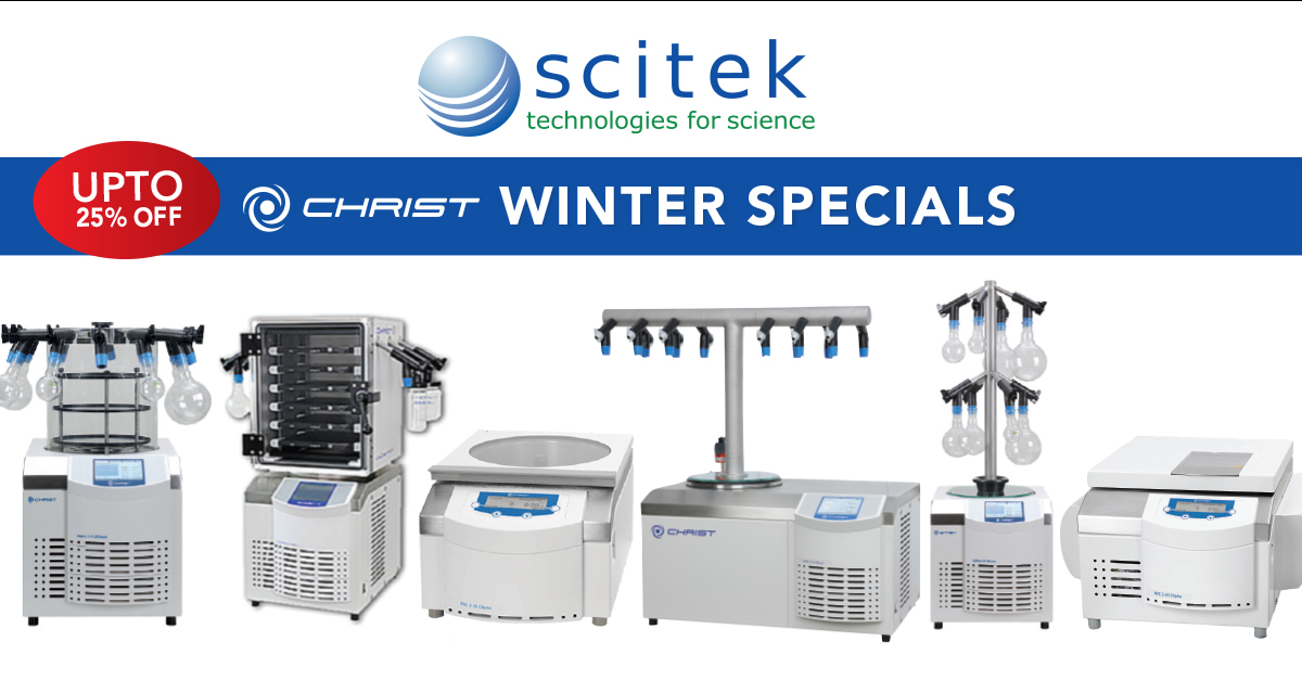 Martin Christ Freeze Dryers and vacuum concentrator specials